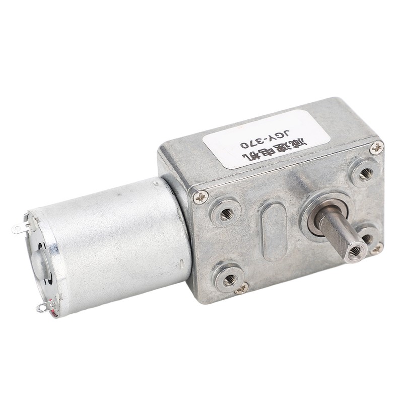 Gear Motor 4‑25kg·cm 12mm Shaft Self Locking Reversible DC 24V