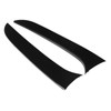 2pcs Rear Window Side Spoiler Canard Wing Glossy Black Replacement