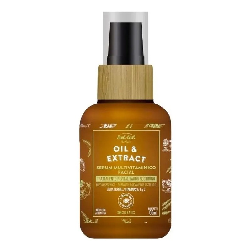 Bel Lab Serum Facial Multivitamínico Vitaminas A C E Hidratante
