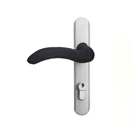 The Handle Wonder Cover: Door Handle Cover for Hot Door Handles, Anti-Scald Door Handle Cover: (Black)