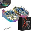 JFG RACING Dirt Bike Foot Pegs,Dirtbike Foot Pegs Foot Pedals