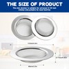 RQYEKDO Kitchen Sink Strainer Stainless Steel with Fine Mesh4.4 inch