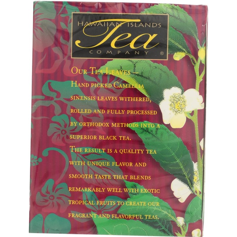 Hawaiian Islands Tea Company Passionfruit Na Pali Black Tea, All