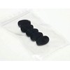 Headset Incom, Pin Microphone, Microphone Sponge, Black, Set of 5,