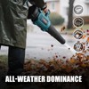 JOVANT 670CFM Leaf Blower,Leaf Blower Cordless W/20 MAX 6.0Ah Battery