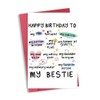 Sudaporn Bff Best Friend Birthday Gifts for Women Bestie, Happy