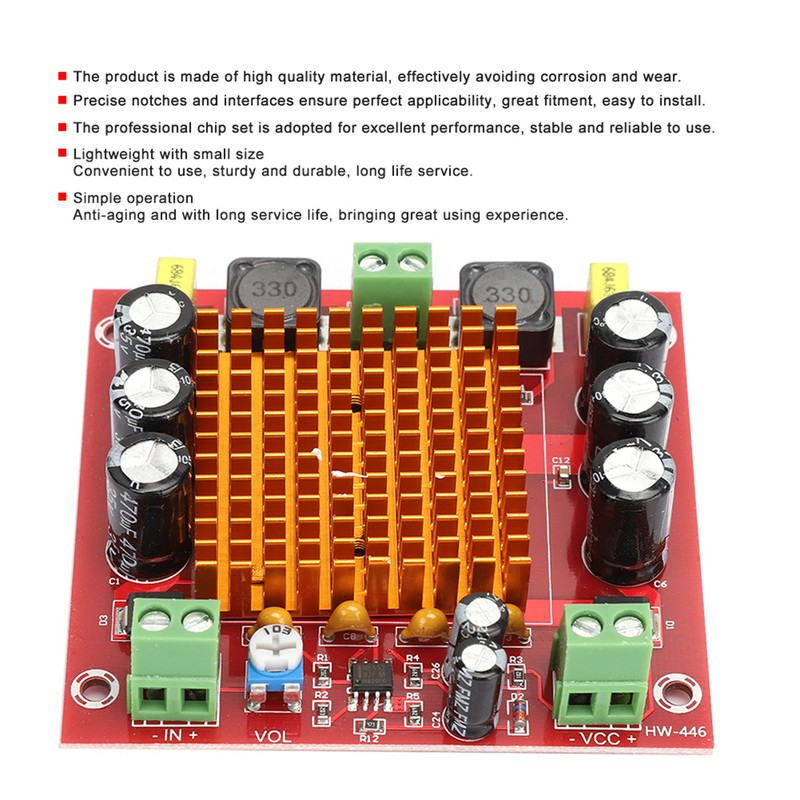 HW‑446 Single Track 150W Output TPA3116DA Chip Digital Audio Power