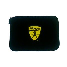 Killerspin Black Sleeve Table Tennis Paddle Bag - Ping Pong Racket Case for 4 Paddles Secured with Elastic Fastener