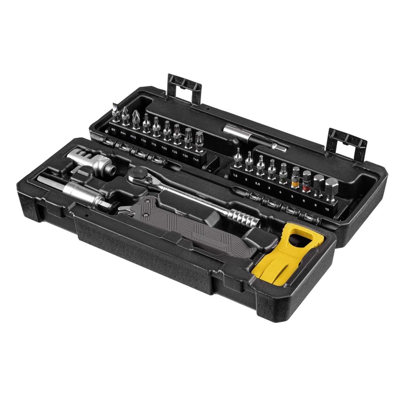 Topeak Essential Toolshop Bicycle Tool Kit with Carry Case, Black