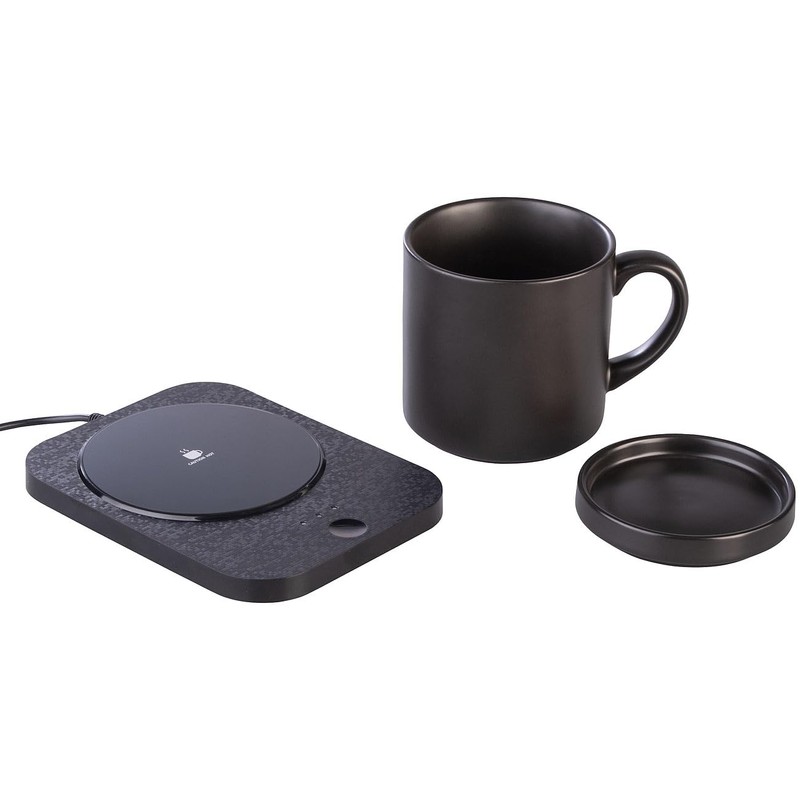 PEARL 2 in 1 USB Cup Warmer with Qi Compatible