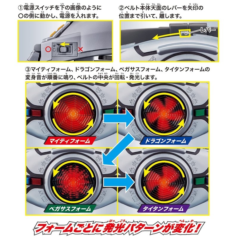 Bandai Legend Transformation Belt Series Transformation Belt Arcle