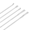 Juego de Cucharas de Laboratorio de Acero Inoxidable con Diseño