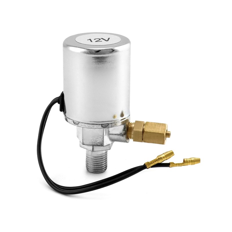 QWORK Air Horn Solenoid Valve, 1/4" NPT 12V Electric Air