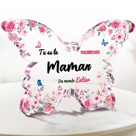 Mother's Day Gift Mother's Day Gifts for Mum: Eletorot Mum Gift, Birthday Gift Gifts for Mum, Butterfly Acrylic Decorative Sign, Mother Gift Idea for Mother's Day, Christmas