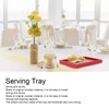Wooden Snack Tray Food Serving Tray Tea Ceremony Holder for