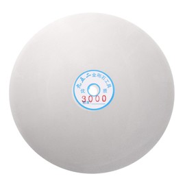 sourcing map Diamond Flat Lap Disc 8" x 1/2" Arbor 3000 Grit Abrasive Diamond Coated Grinding Wheel for Grinding Sanding Lapping Polishing Ceramics, Glass, Stones, Gemstone