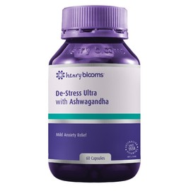 Henry Blooms De-Stress Ultra with Ashwagandha Cap X 60