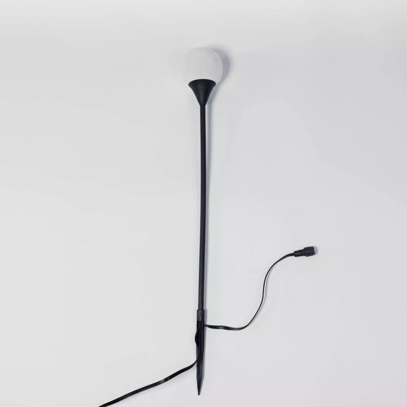 Aurio Outdoor Garden Pathway Yard Spikes, Color Changing Lights with