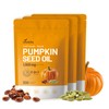 Natural pumpkin seed oil and saw palmetto softgel 1000mg high