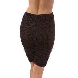 Malco Modes Womens Ruffle Panties Bloomers Dance Bloomers for Lolita Steampunk (Black / Medium )