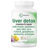Micro Ingredients Liver Detox, 240 Veggie Capsules, 20-in-1 Advanced Support Complex