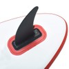 SKM Center Fin for Stand Up Paddle Board 7.2"x8.3" Plastic