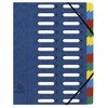 Exacompta 5324E Premium Folder Harmonica Made of Extra Strong Colorspan