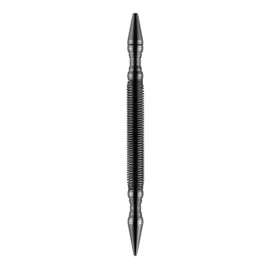 HIT Tools Dual-Tip Nail Starter & 1/32" Nail Setter – Hammerless Spring-Loaded Punch for Trim, Finish Work & Wood Projects – Compact, Rust-Resistant, Made in USA
