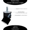 4pcs M8X23D40mmH30mm Cylindrical Rubber Mount Shock, Rubber isolator Mounts,Vibration Isolators
