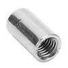 10Pcs Round Coupling Nut Stainless Steel Female Thread M10 Connector