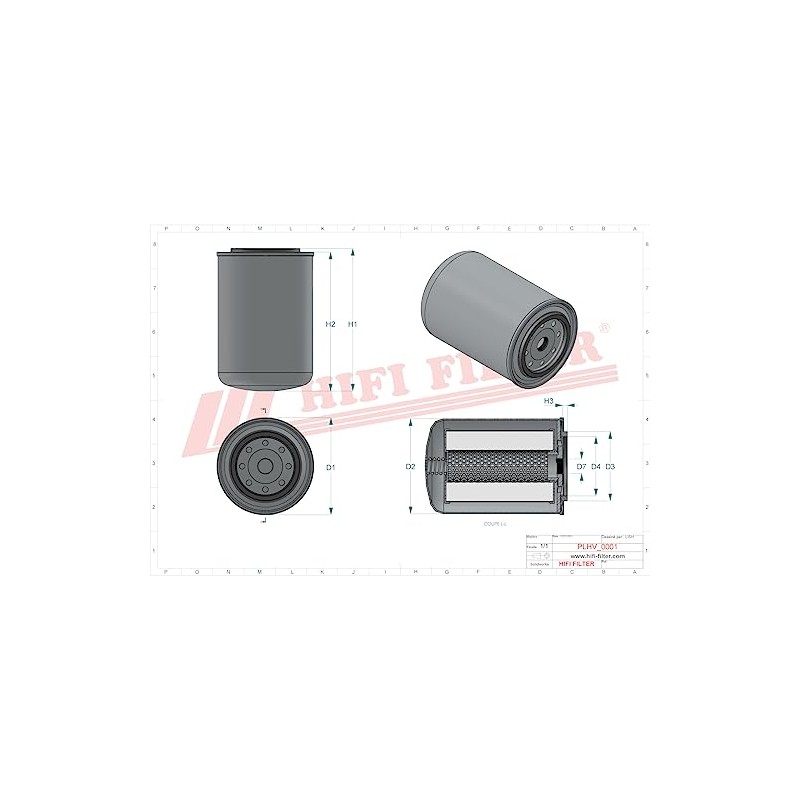HIFI Filter Hydraulic Filter SH 76855