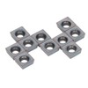 10 Pcs Carbide Milling Inserts Colourful Fine Finished CNC Lathe