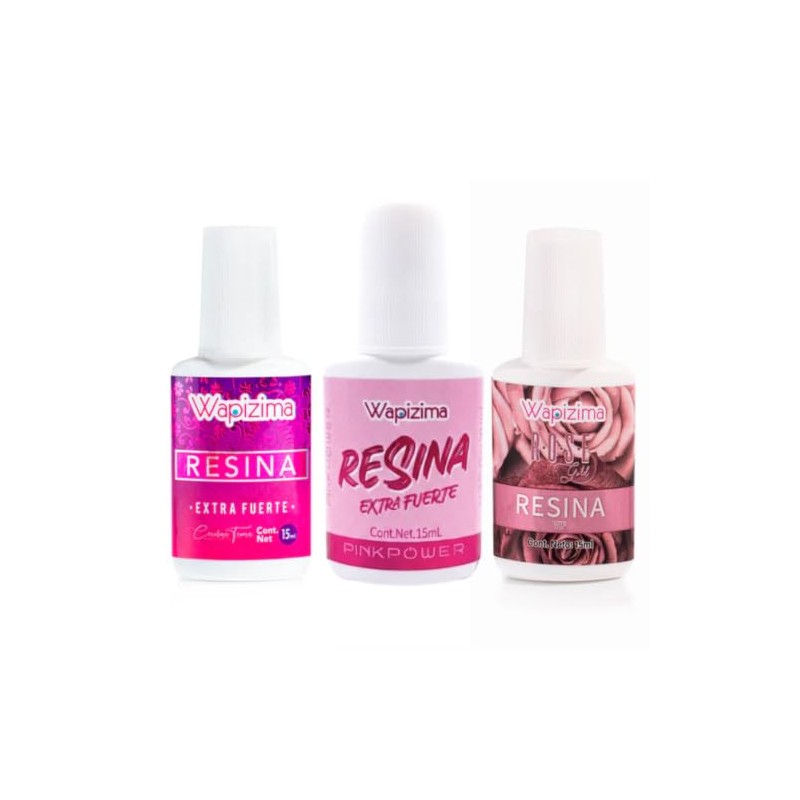 Wapizima Resina Extra Fuerte para Uñas Acrílicas, 15 ml con