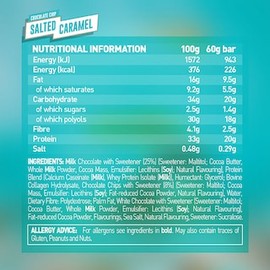 Grenade Choc Chip Salted Caramel Protein Bar 12 x 60g