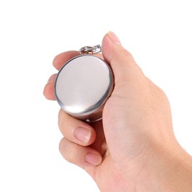 Stainless Steel Collapsible Cup Travel Folding Cup Camp Keychain Retractable Outdoor for Travel (S)