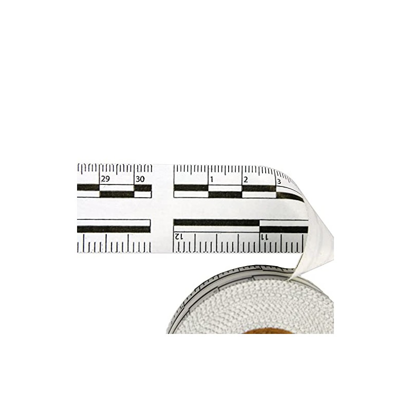 Crime Scene Photomacrographic Scale, Adhesive Tape (1 x 500 inch)