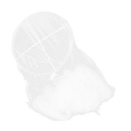 COLLBATH Circular Bed Canopy Net with Delicate Mesh Hanging Mosquito Net for Double Bed Skin Friendly Bedroom Decoration for Adults and Breathable Mesh Curtain