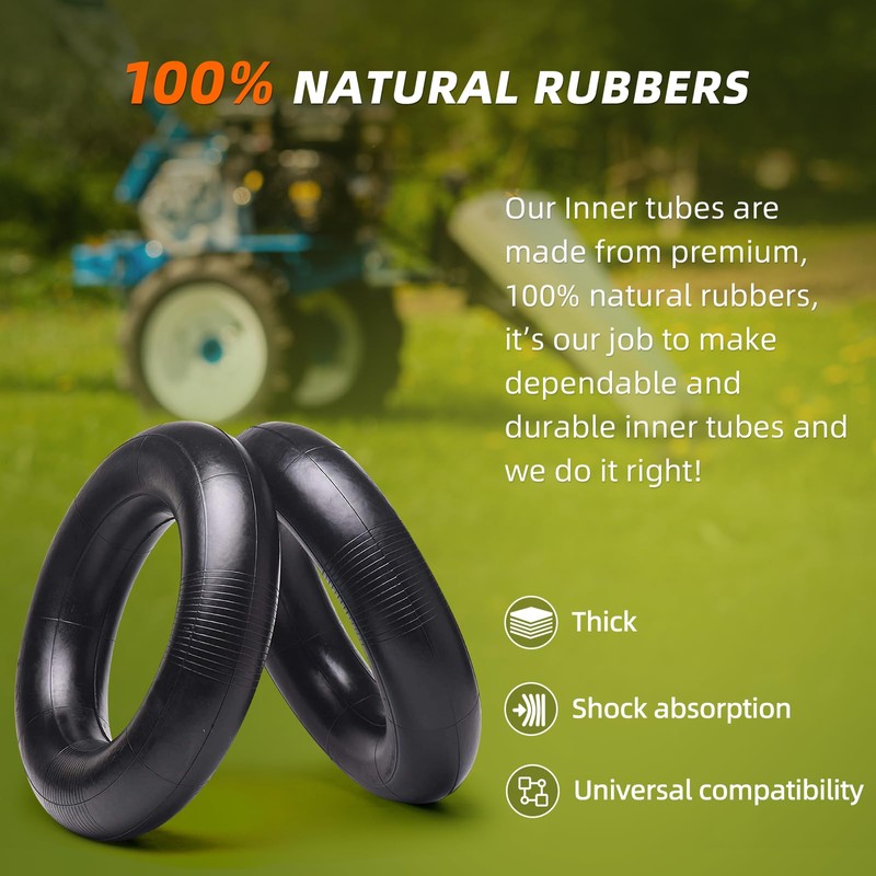 AR-PRO 4.80/4.00-8" Heavy Duty Inner Tube with TR-13 Straight Valve