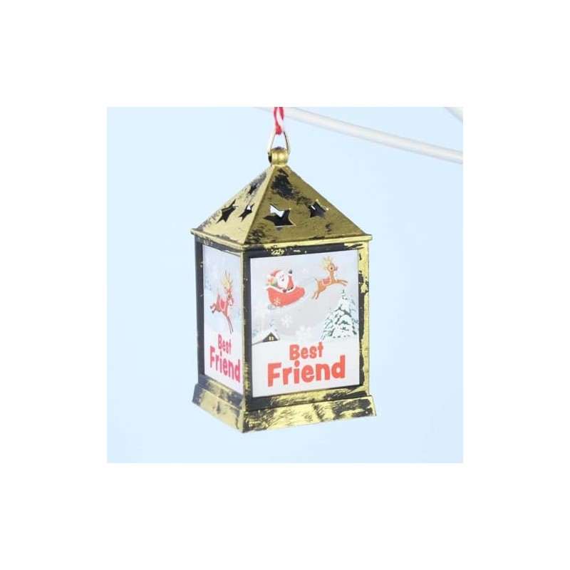 Mulberry Studios Starlight Lantern Christmas Tree Hanger Family & General