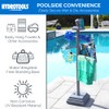 SWIMLINE HYDROTOOLS 89033 Premium Free Standing Poolside Valet Towel Rack