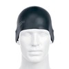 Speedo Unisex Adult's Plain Moulded Swim Cap, Black, One Size