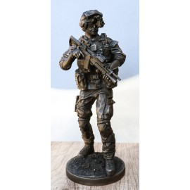 Ebros Large US Military Special Operations Covert Night Mission Soldier Statue