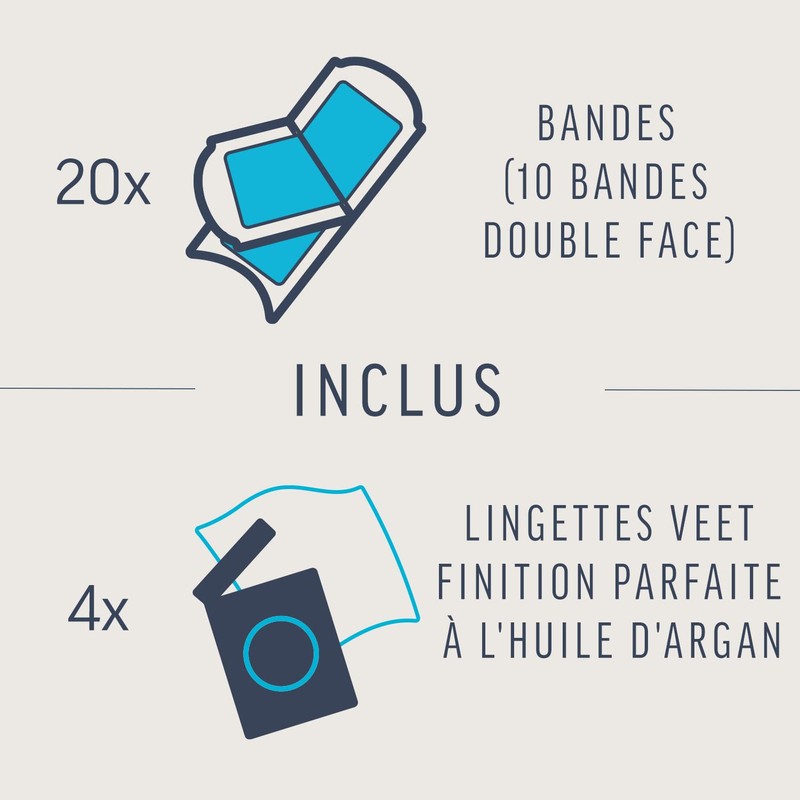 Veet - Expert - Cold Wax Strips - Face 20