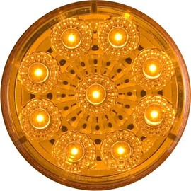 Optronics MCL50AB Led Miroflex 2rnd;9 Diode;amber