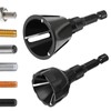 2PCS Burr Removal Tool for Metal, Hakkin Deburring External Chamfer