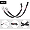 QUARKZMAN Motorcycle Turn Signal Cable Adapter Connector for Suzuki, Pack