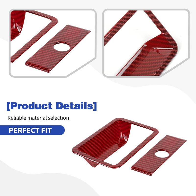 PDKLIN for F150 Glove Box Latch Handle Cover Trim Compatible