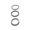 ‘O’ Rings welded polished Marine Grade A4 Stainless Steel 316.