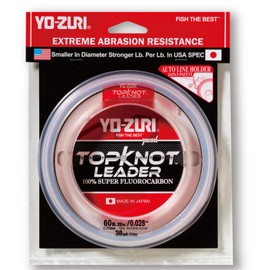 Yo-Zuri Topknot 30 yd Sinking Leader, Natural Clear, 60 lb