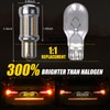 ANYTOP 1156 BA15S (180°) LED Bulb with Projector Amber Yellow